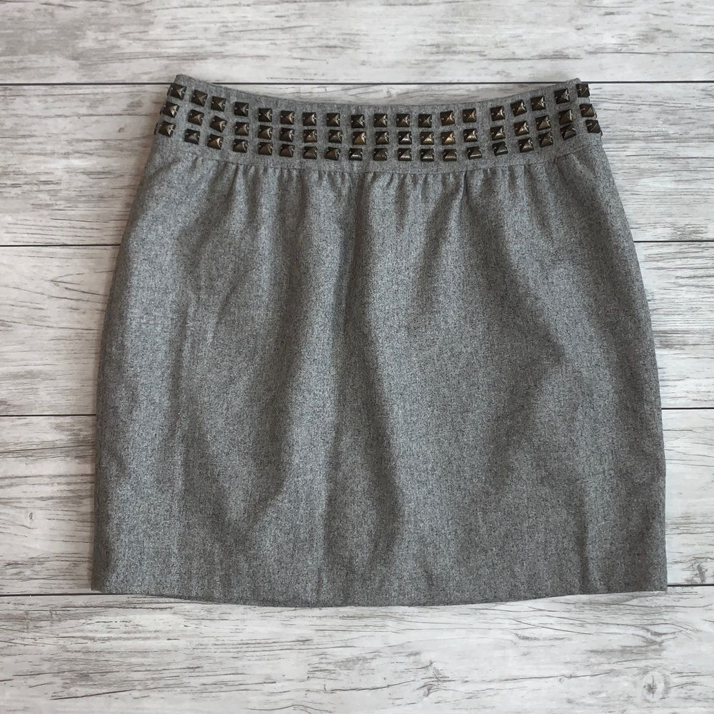 Silence + Noise Gray Skirt Size 10